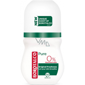 Borotalco Original Freshness Pure unisex roll-on deodorant 50 ml