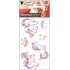 Tattoo decals Three unicorns 10,5 x 6 cm