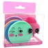 Make-up sponge 4,5 cm 1 piece + round make-up and powder sponge 5,5 cm 5 pieces