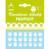 Arch Creative children's propisot small owls white 10 x 12,5 cm