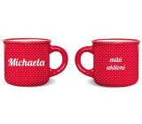 Nekupto Name mini mug Michaela 100 ml