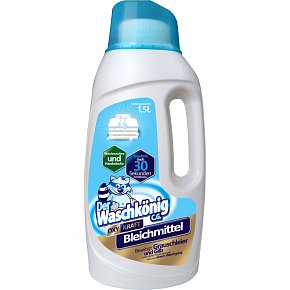 Waschkonig Bleach and Stain Remover Bleichmittel Oxy Kraft Liquid, 1500 ml