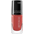 Artdeco Art Couture nail polish with a unique vinyl glossy effect 665 Brick Red 10 ml