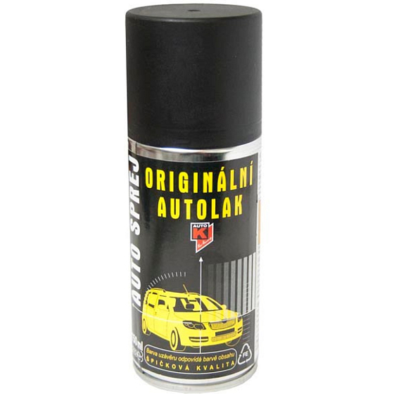 Kwasny Auto-K Color Škoda, original car paint in spray, 0100 white matte, 150 ml