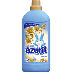 Azurit Fabric Softener Golden Lily, 74 washes, 1628 ml
