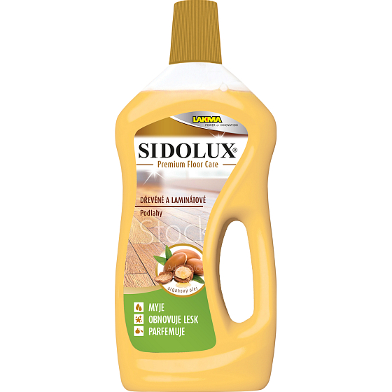 Sidolux Premium Floor Care for Floating and Wooden Floors with Argan Oil, 750 ml