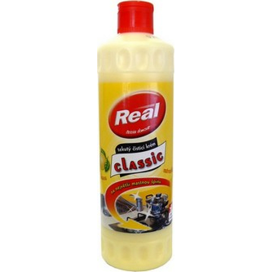 Real Classic Lemon abrasive cream with a very high efficiency of 600 g
