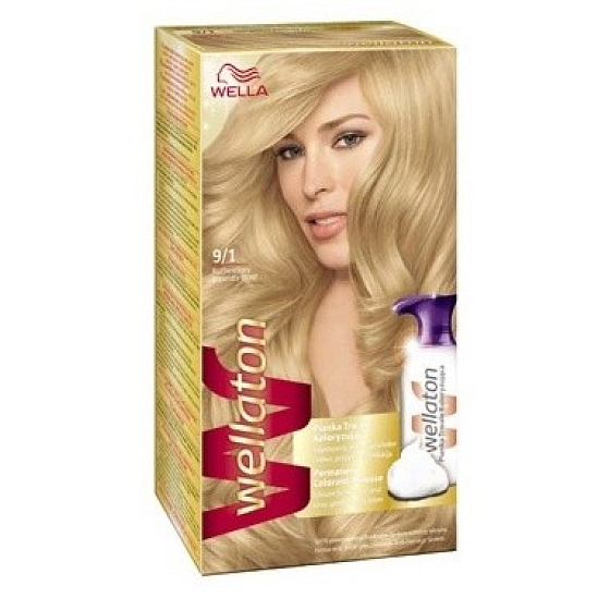 Wella Wellaton foam hair color 9/1 Extra light ash blond