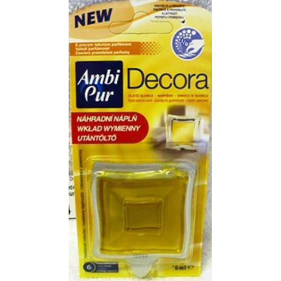 Ambi Pur Decora Golden Sun Air Freshener Refill 6 ml