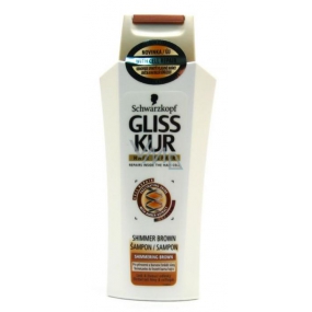 Gliss Kur Satin Brown Regenerating Hair Shampoo 250 ml