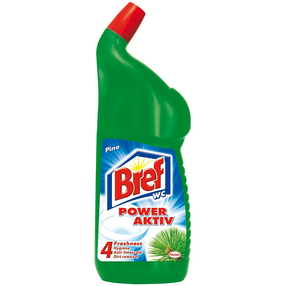 Bref Power Aktiv 4 Formula Pine toilet gel cleaner 750 ml