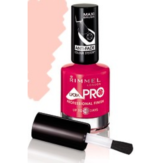 Rimmel London Lycra Pro nail polish 286 0yster Pink long-lasting 12 ml