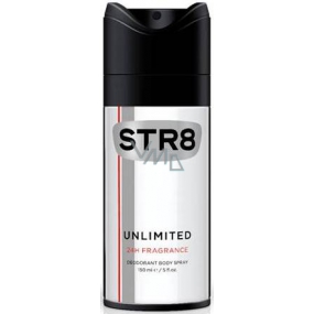 Str8 Unlimited deodorant spray for men 150 ml
