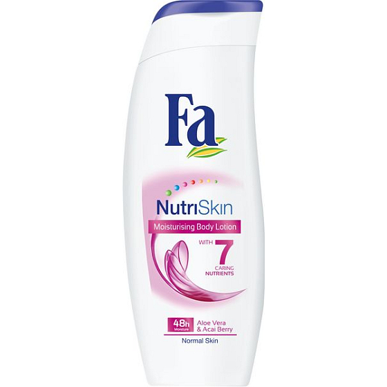 Fa NutriSkin Moisturizing Acai Berry Aloe Vera and Acai Body Lotion 400 ml