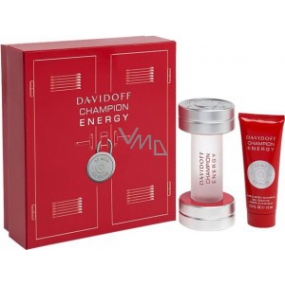 Davidoff Champion Energy eau de toilette 50 ml + shower gel 75 ml, gift set