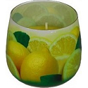 Essences of Life Lemon aromatic candle in glass 100 g