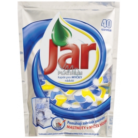Jar Platinum Lemon capsules for dishwasher 40 pieces
