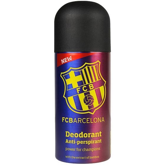 FC Barcelona deodorant antiperspirant spray for men 150 ml