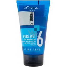 Loreal Paris Studio Line Pure Wet 24h Wet Effect hair gel with wet effect 150 ml