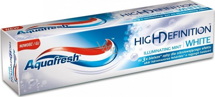 Aquafresh High Definition White Illuminating Mint toothpaste 75 ml ...