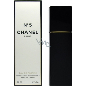 Chanel No.5 perfumed water refillable bottle for women 60 ml