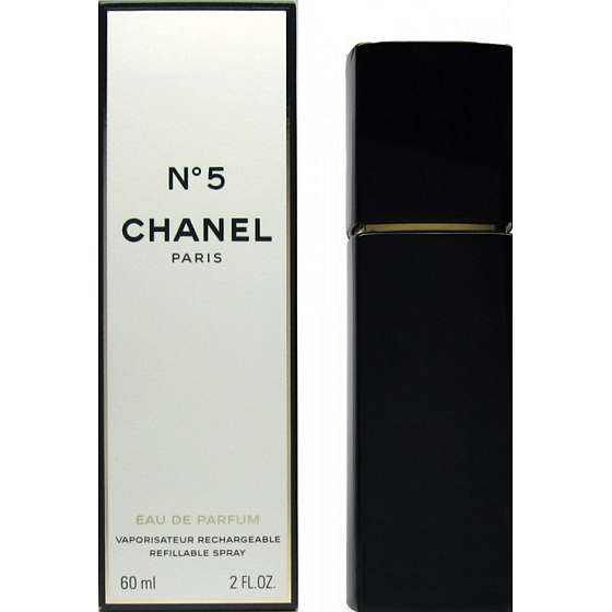 Chanel No.5 perfume refillable bottle for women 60 ml