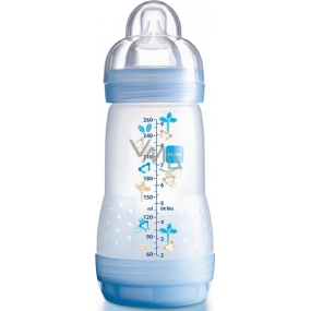 Mam Anti-Colic anticolic feeding bottle, silicone soft teat of various colors 2+ months 260 ml