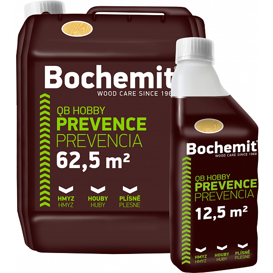 Bochemit QB Hobby protection of timber and masonry, against mold and insects, clear 1 l