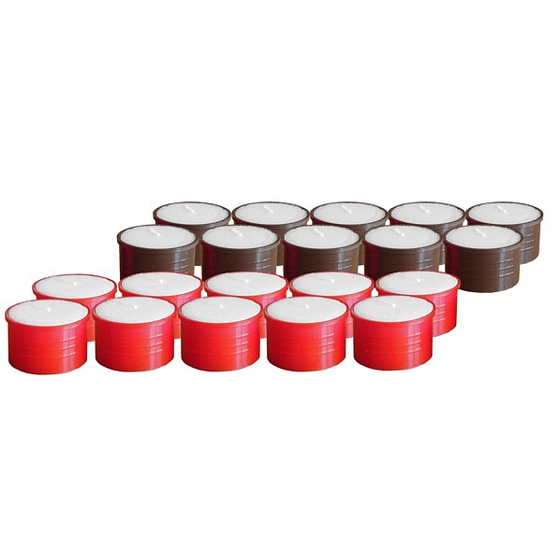 Crab Cemetery candle Illuminating cup classic 32 g 10 pieces