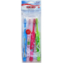 TePe Select Compact X-Soft Zoo from 3 years toothbrush for children 4 pieces