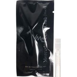 Mercedes-Benz Club Black Eau de Toilette for men 1,5 ml with spray, vial -  VMD parfumerie - drogerie