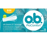 o.b. ProComfort Normal with Dynamic Fit tampons 16 pieces