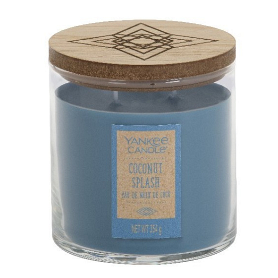 Yankee Candle Coconut Splash - Coconut Refreshing Scented Candle Wanderlust Tumbler 2 wicks 354 g