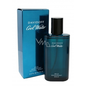 Davidoff Cool Water Men perfumed deodorant glass 75 ml