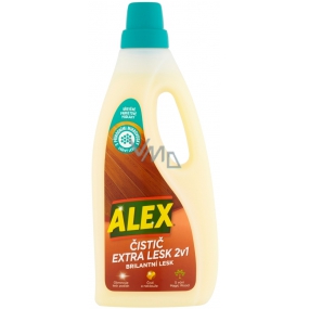 Alex Cleaner extra gloss 2 in 1 for wood with Mgic Wood scent for polished and varnished surfaces 750 ml