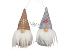 Bearded elf, for hanging 8.5 cm 1 piece