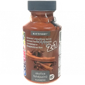 Kittfort Color Line 2in1 liquid toning and painting paint 07 Cinnamon 350 g