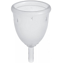 LadyCup Menstrual Cup Transparent, Large L