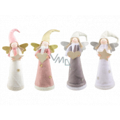 Plush angel with a pointed cap 40 cm for standing 1 piece