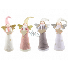 Plush angel with a pointed cap 40 cm for standing 1 piece
