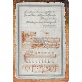 Ditipo Diary Antique sheet music A5 15 x 21 cm
