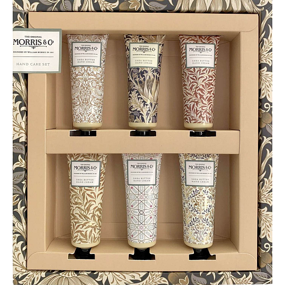 Heathcote & Ivory Iris & Cardamom Hand Cream 6 x 30 ml, Cosmetic Set