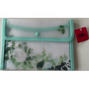 Albi Document case Green flowers A4 - 330 x 236 mm