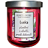 Heart & Home Fresh grapefruit and blackcurrant soy scented candle with the name Lucka 110 g