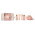 Grace Cole Vanilla & Almond shower gel 100 ml + body mist 100 ml + hand and nail cream 50 ml + body cream 50 ml + bath sponge + cosmetic bag, cosmetic set for women