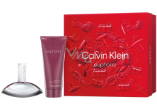 Calvin Klein Euphoria parfémovaná voda 50 ml + tělové mléko 100 ml, dárková sada pro ženy