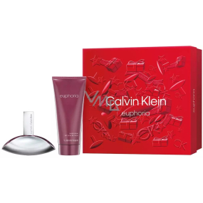 Calvin Klein Euphoria Eau de Parfum 50 ml + Body Lotion 100 ml, gift set for women