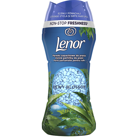 Lenor Dewy Blossom scent of lily of the valley, citrus and green herbs scented beads for washing machine drum 210 g