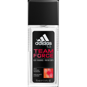 Adidas Team Force perfumed deodorant glass for men 75 ml