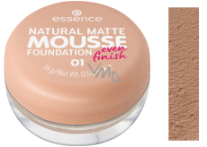 Essence Natural Matte Mousse Foundation mousse make-up 01 16 g